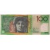 AUSTRALIA 1996 . ONE HUNDRED 100 DOLLAR BANKNOTE . EVANS/FRASER . TRIPLE ZERO SERIAL